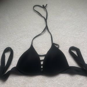 Black Push-Up Bikini Top